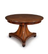 ϒ A Charles X rosewood and marquetry circular centre table, circa 1830