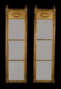 A pair of Regency giltwood wall mirror, circa 1815