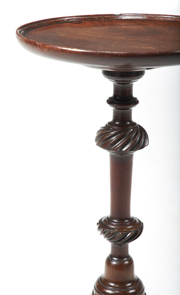 A George II mahogany candle stand, circa 1760 - Image 2 of 2