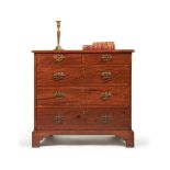 A George III mahogany chest of drawers, circa 1780