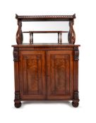 A Regency mahogany side cabinet, by Gillows of Lancaster, circa 1815