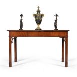 A George III mahogany serving table, circa 1780