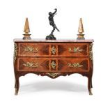 ϒ A Louis XVI rosewood and gilt metal mounted commode, third quarter 18th century