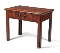 A George III mahogany architect's or draughtsman's table, circa 1760