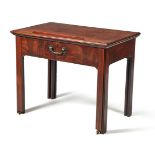 A George III mahogany architect's or draughtsman's table, circa 1760