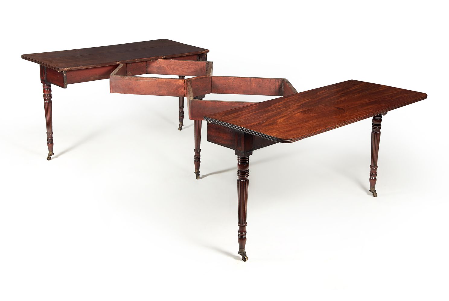 A Regency mahogany concertina action extending dining table, circa 1815 - Image 4 of 6