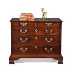 A George III mahogany chest of drawers, circa 1770