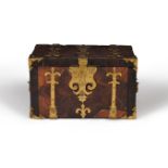 ϒ A William & Mary gilt metal mounted kingwood coffre fort or strong box, late 17th century