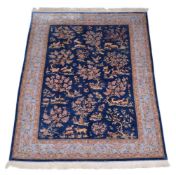 A Qum silk rug