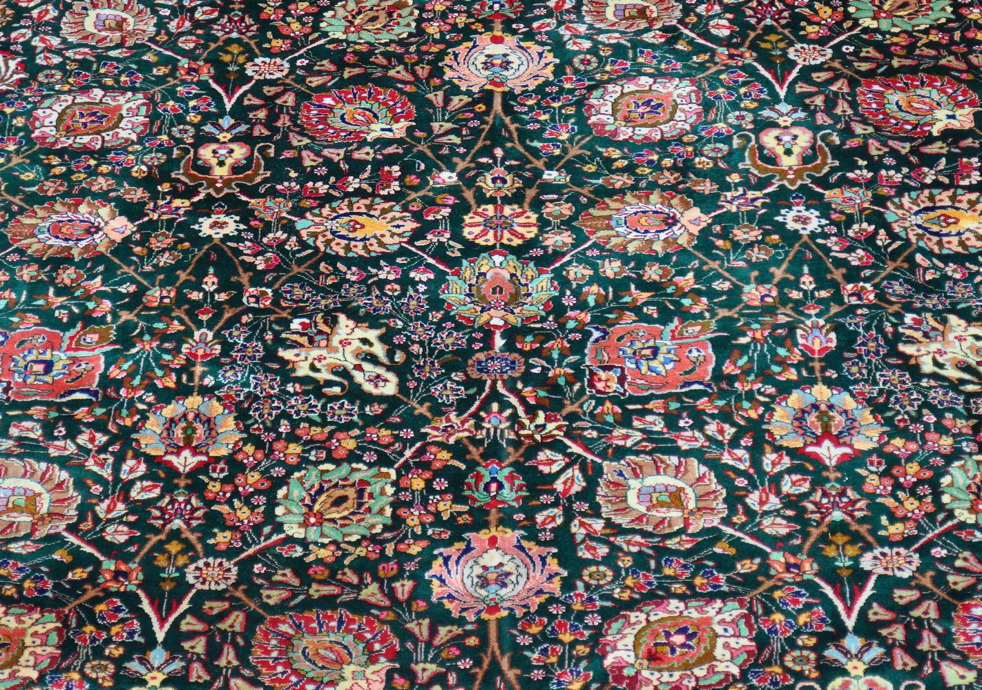 A Tabriz carpet - Image 2 of 2