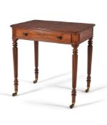 A Regency mahogany chamber writing table, by Gillows, circa 1815