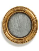 A Regency giltwood convex wall mirror, circa 1815