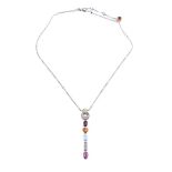 A multi gem set 'Allegra' necklace by Bulgari