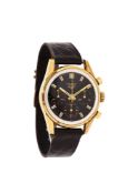 Heuer, Carrera, ref. 2448, a gold plated wrist watch