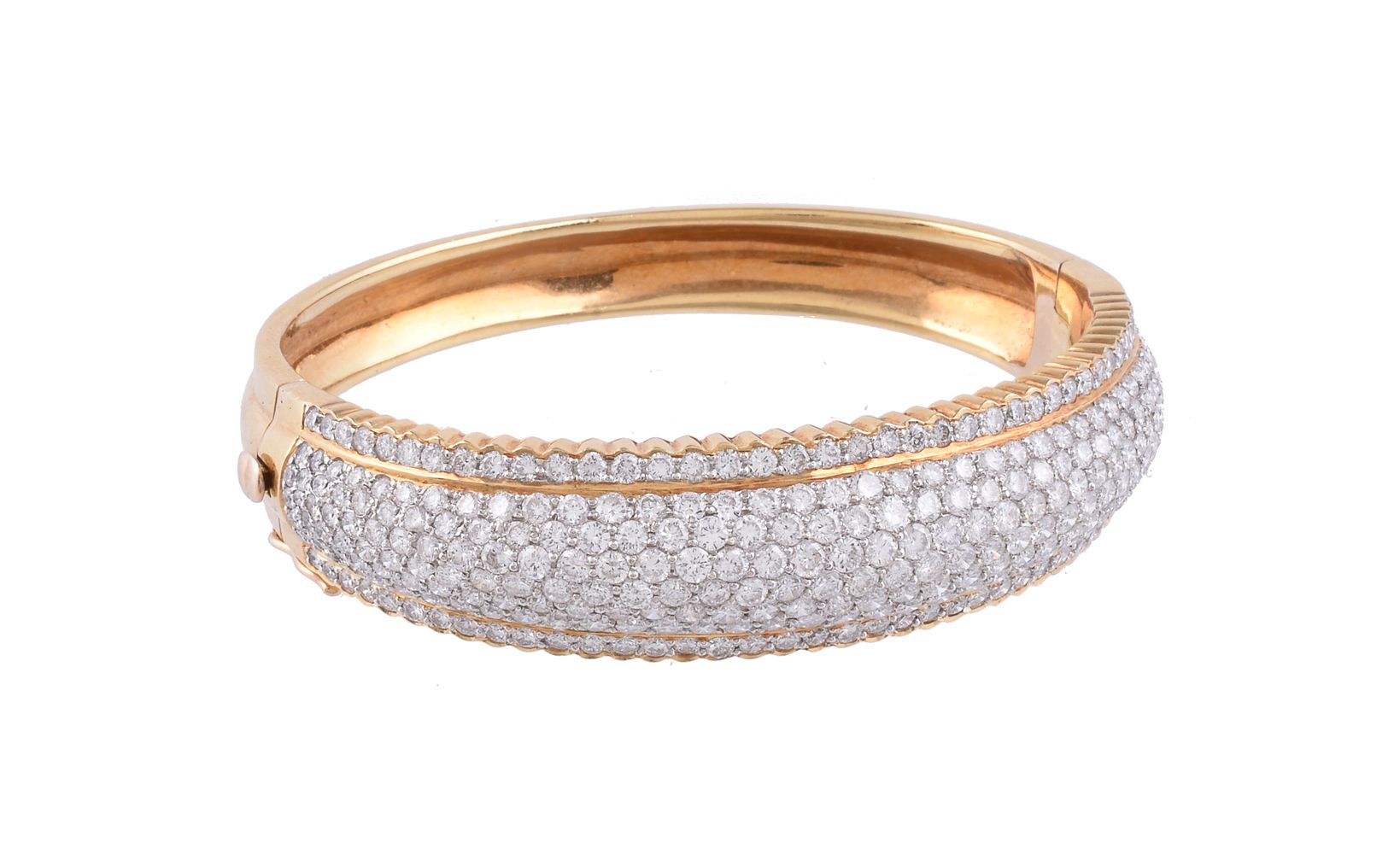 A diamond bangle - Image 2 of 2