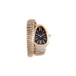 Bulgari, Serpenti, ref. SP 35 SPG, a lady's bi-metal bracelet watch