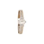 Omega, ref. 595288, a lady's white gold bracelet watch