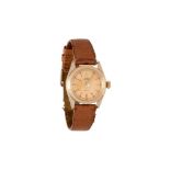 Rolex, Oyster Speedking, ref. 6020, a gold coloured wrist watch