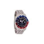 Rolex, Oyster Perpetual GMT Master, ref. 16750, a stainless steel bracelet watch