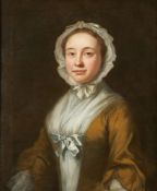 Circle of Thomas Hudson (British 1701-1779), Portrait of Alice Matson, wife of Mr B. Wilson