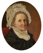 Circle of John Linnell (British 1792-1882), Portrait of Ann Matson, second daughter of Jacob Morland