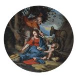 After Federico Barocci (17th/18th century), The Rest on the flight into Egypt