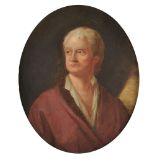 After James Thornhill, Portrait of Isaac Newton