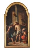 Jean-Baptiste Van Loo (French 1684-1745), The flagellation of Christ at the column