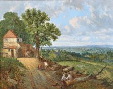 John Holland Snr (British 1799-1879), The River Severn