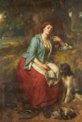 Thomas Faed (British 1826-1900), The Gamekeeper's Daughter