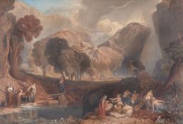 After Joseph Mallord William Turner, The Goddess of Discord Choosing the Apple of Contention in the
