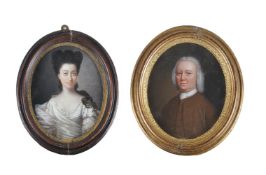 Jan Godfrey (British 18th century), A portrait of a lady