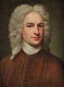 English School (18th century), Portrait of a man
