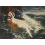 Attributed to Edwin Howland Blashfield (American 1848-1936), The siren