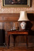 A George III mahogany tea table, circa 1760