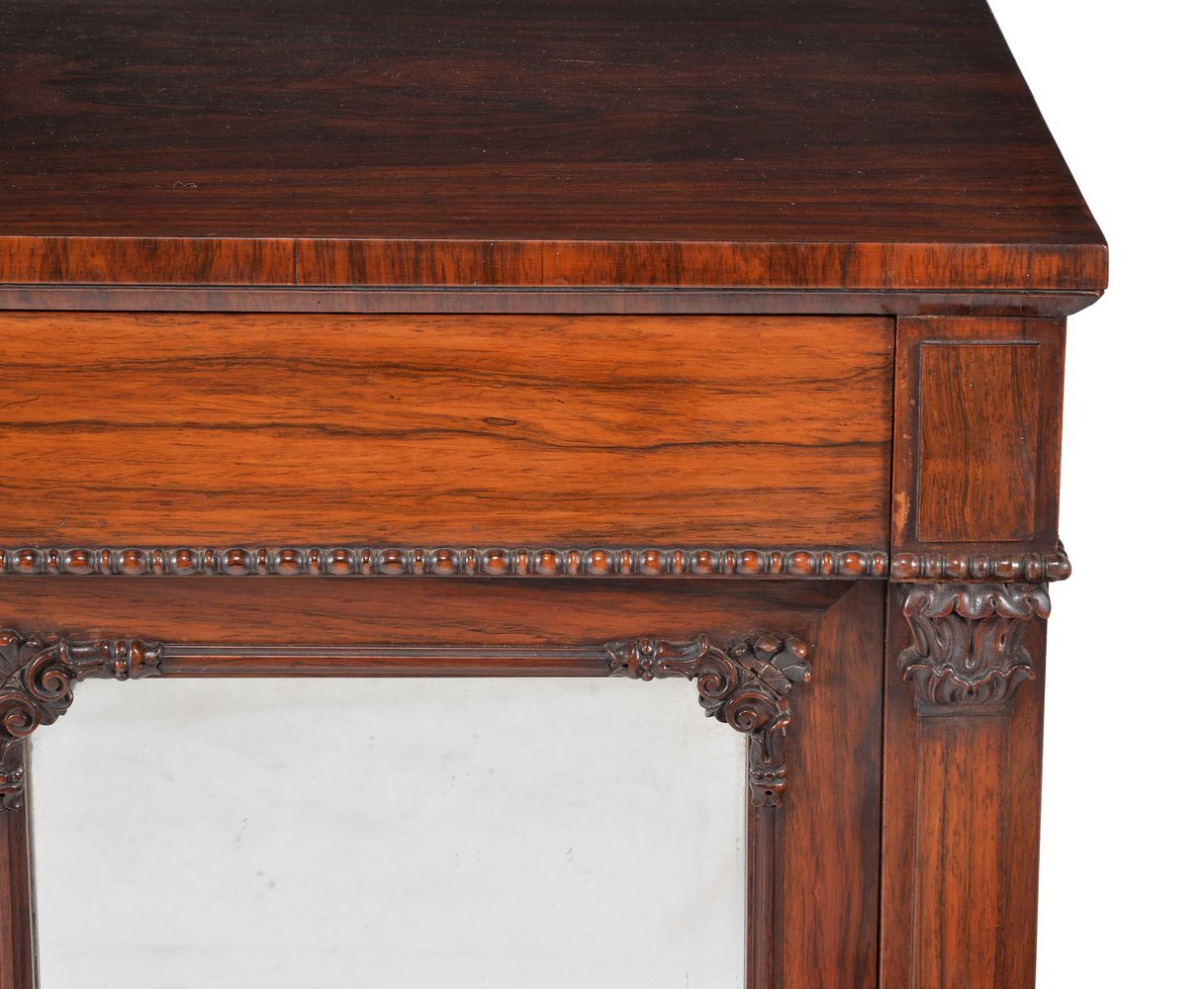 ϒ A Regency rosewood side cabinet - Image 2 of 2