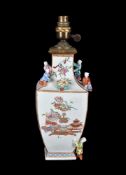 A Chinese style 'Famille Rose' vase