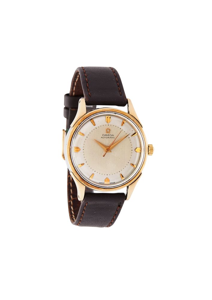 Omega, ref. 2637-5SC, a bi-colour wrist watch