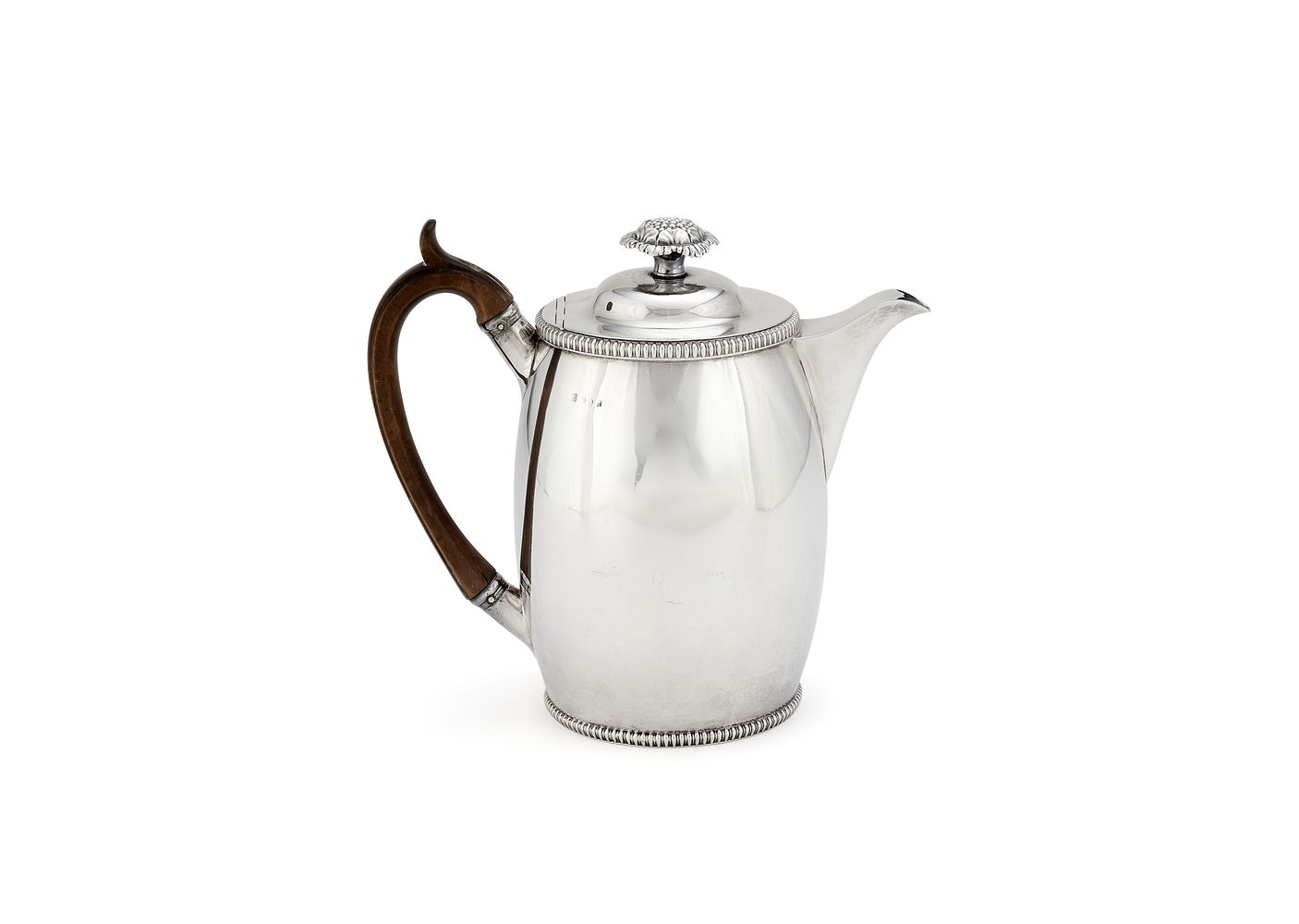 A George IV silver coffee biggin by Howard