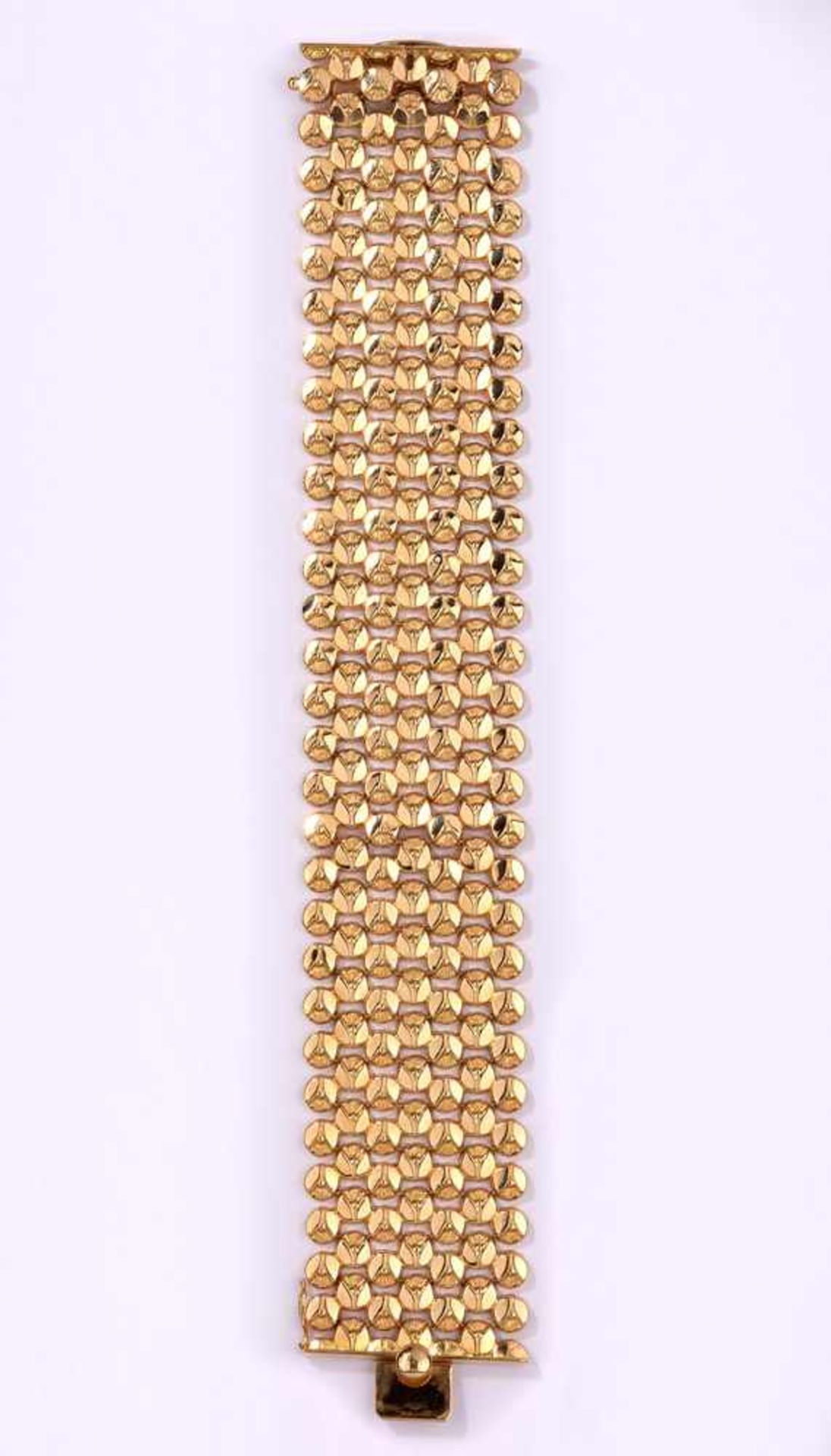 Armband750-Gelbgold, L 20 cm, 56 g.