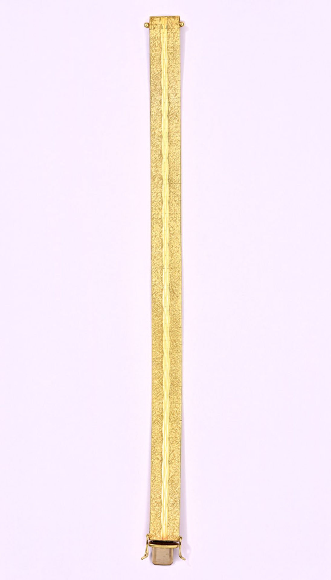 Armband585- Gelbgold. L: 19,5 cm, 33 g.