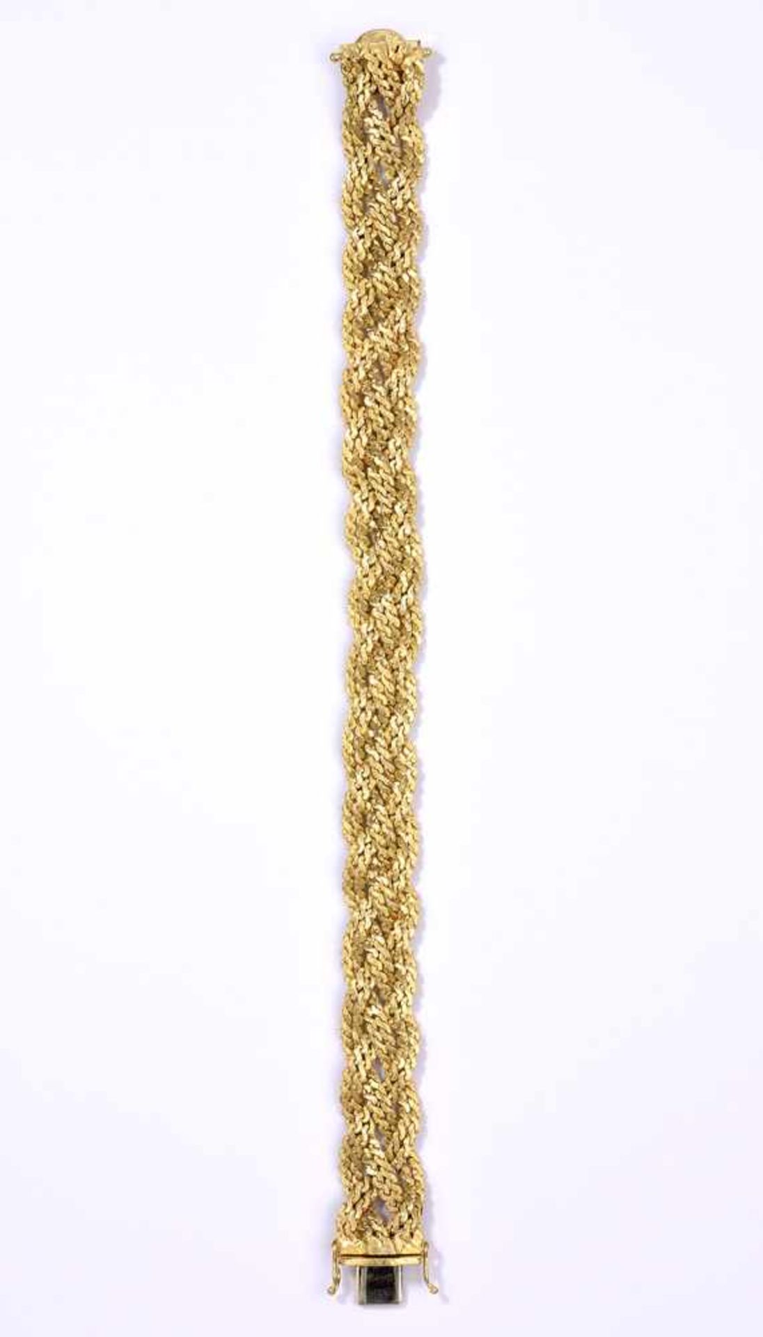 Armband585-Gelbgold, L 19,5 cm, 37 g.