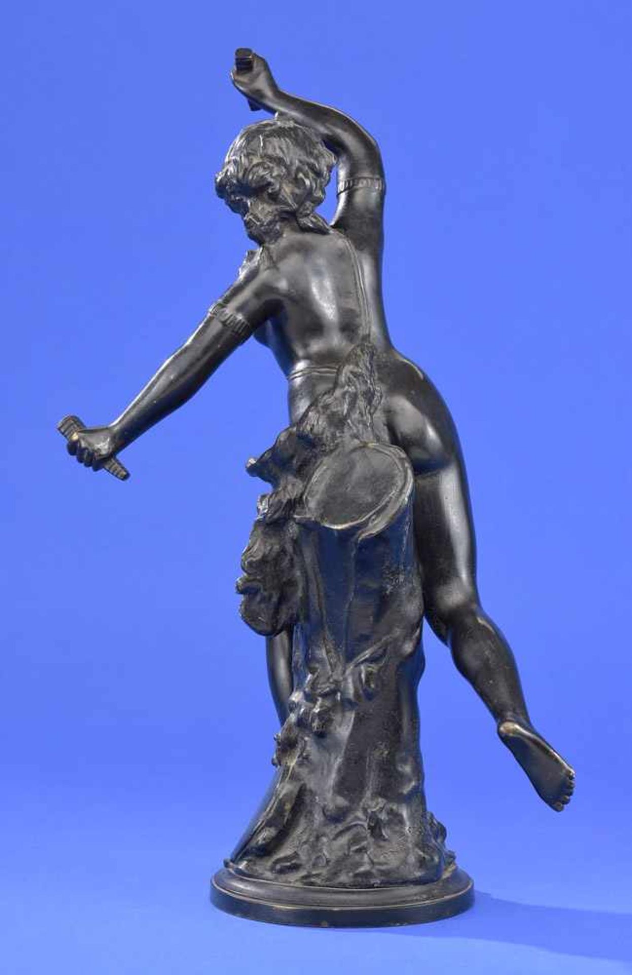 Pradier, Jean Jacques 1790 Genf - 1852 RueilFortuna.Bronze. Signiert. H 46 cm. - Image 2 of 2