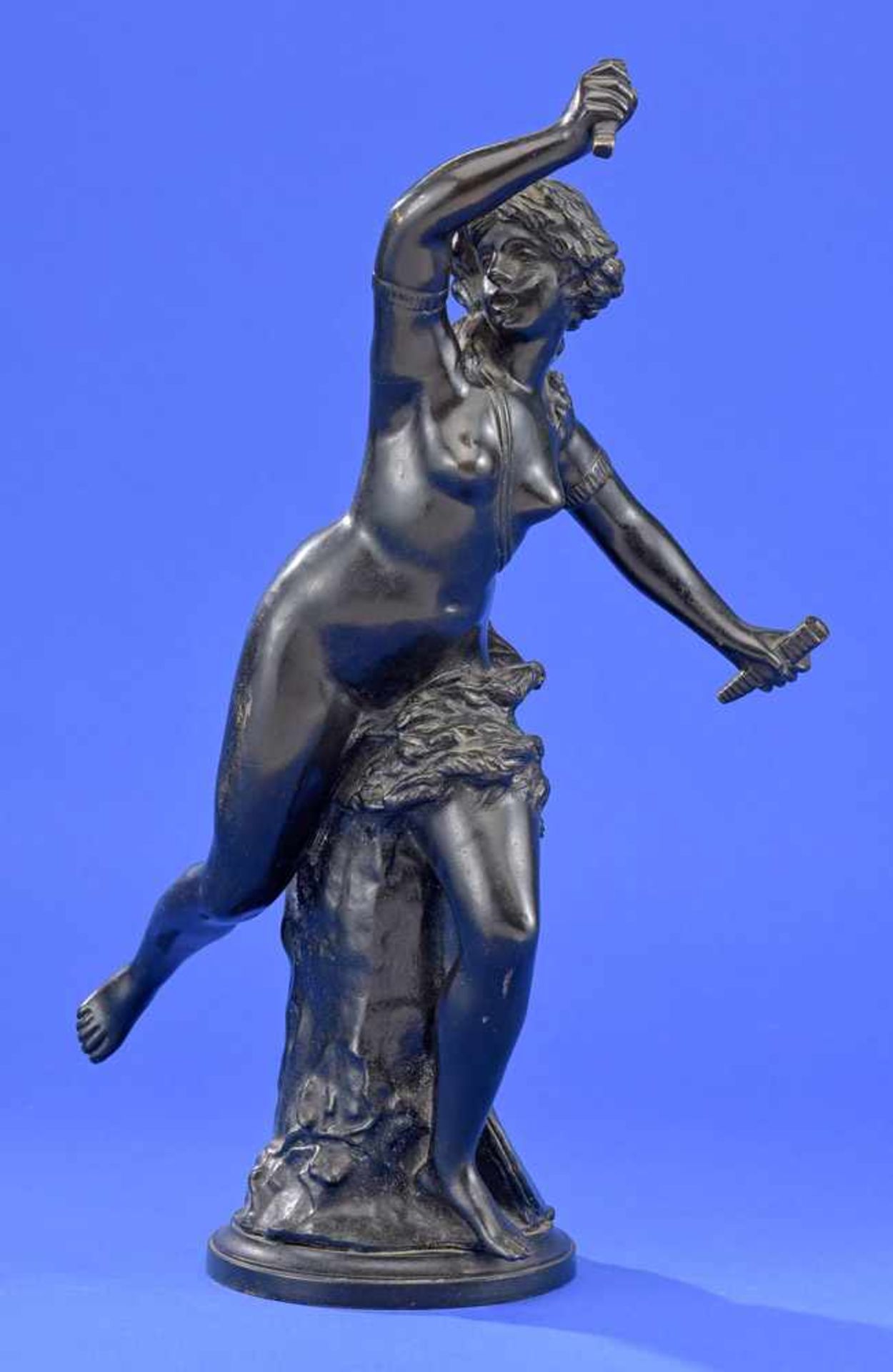 Pradier, Jean Jacques 1790 Genf - 1852 RueilFortuna.Bronze. Signiert. H 46 cm.