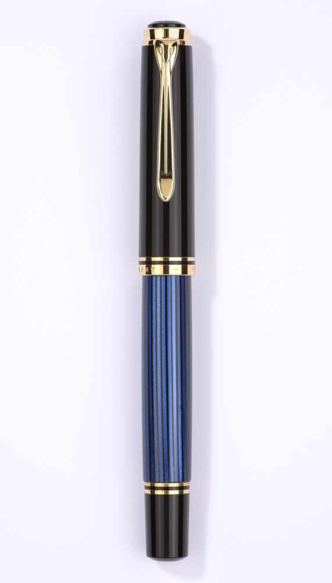 Füllfederhalter von PelikanM800, schwarz/blau. Originalbox.