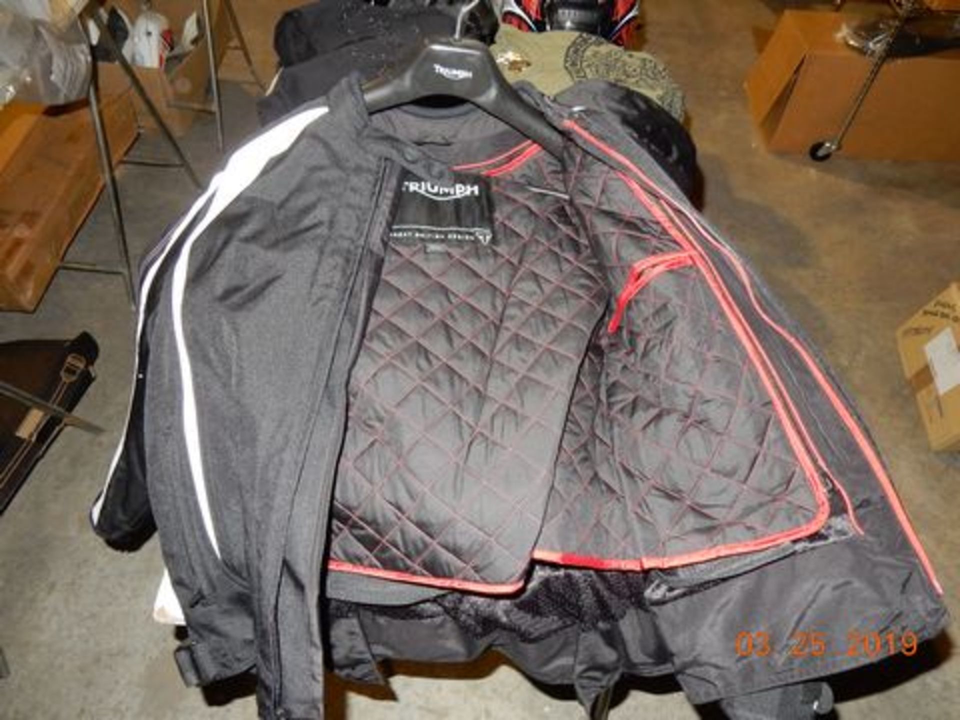 LOT (3) NEW TRIUMPH LDS SPORTS TEXTILE JACKETS - Image 3 of 4