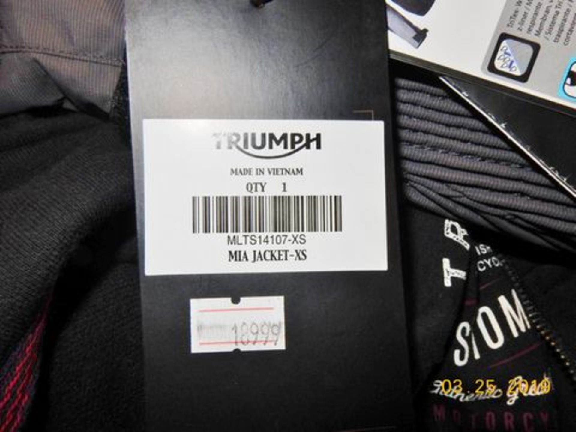 LOT (7) NEW TRIUMPH MIA JACKETS - Image 4 of 4