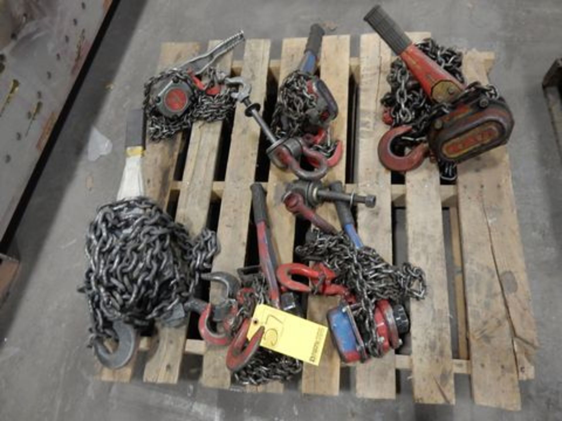 PALLET RATCHET TYPE CHAIN HOISTS - Image 2 of 2