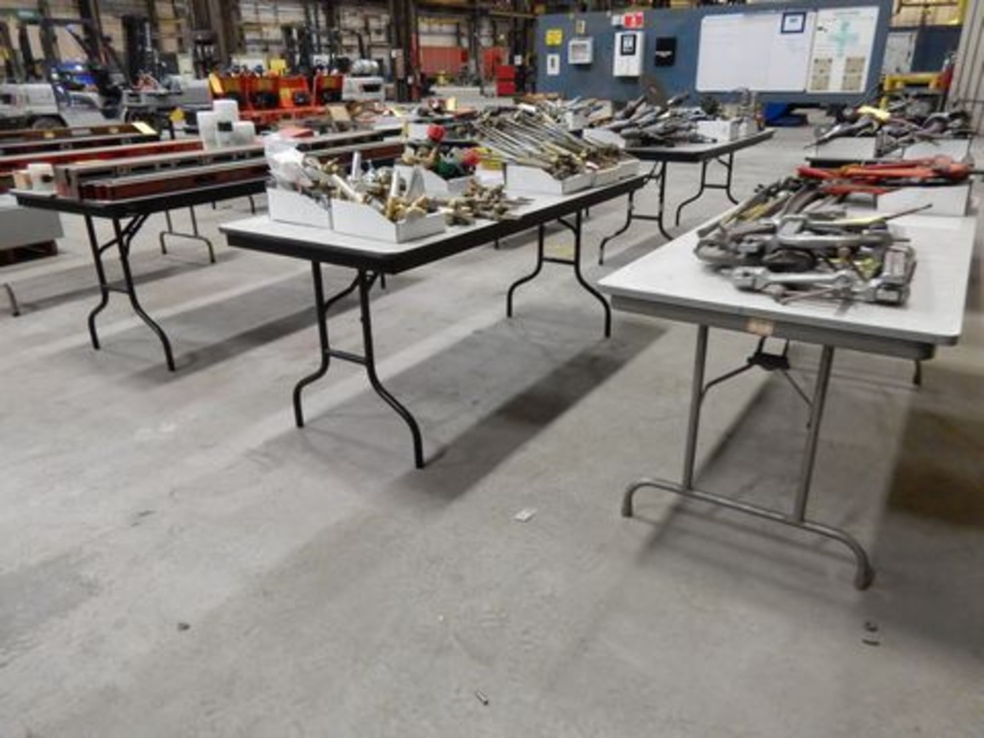 LOT (10) FOLDING TABLES