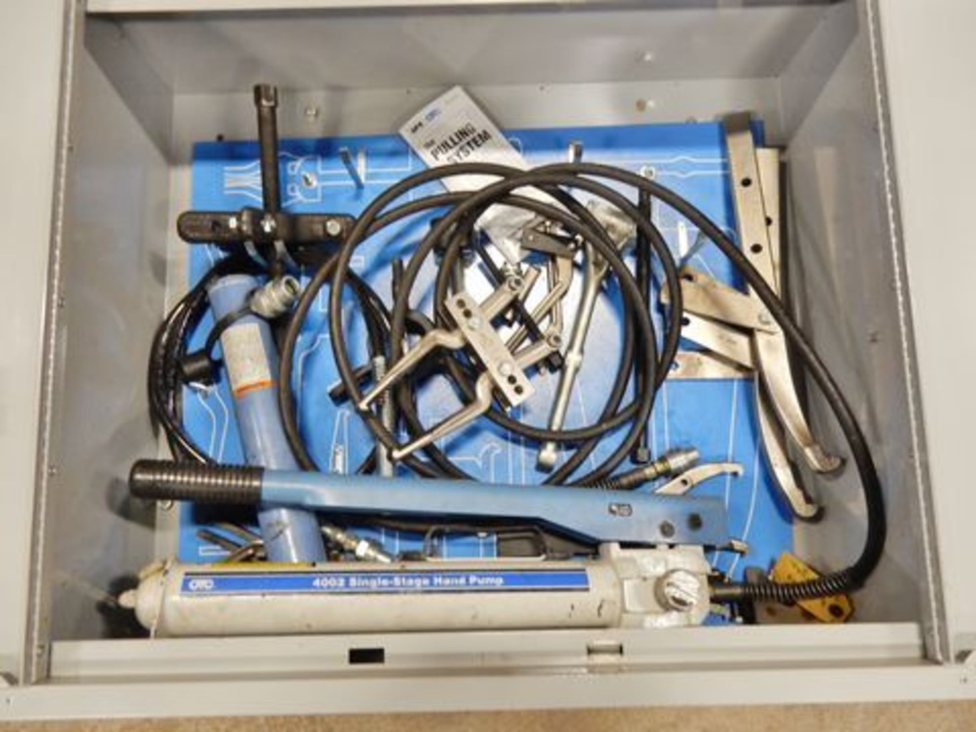 OTC HYD. PULLING SYSTEM, M# 4002, CABINET, ACCESS. - Image 2 of 2